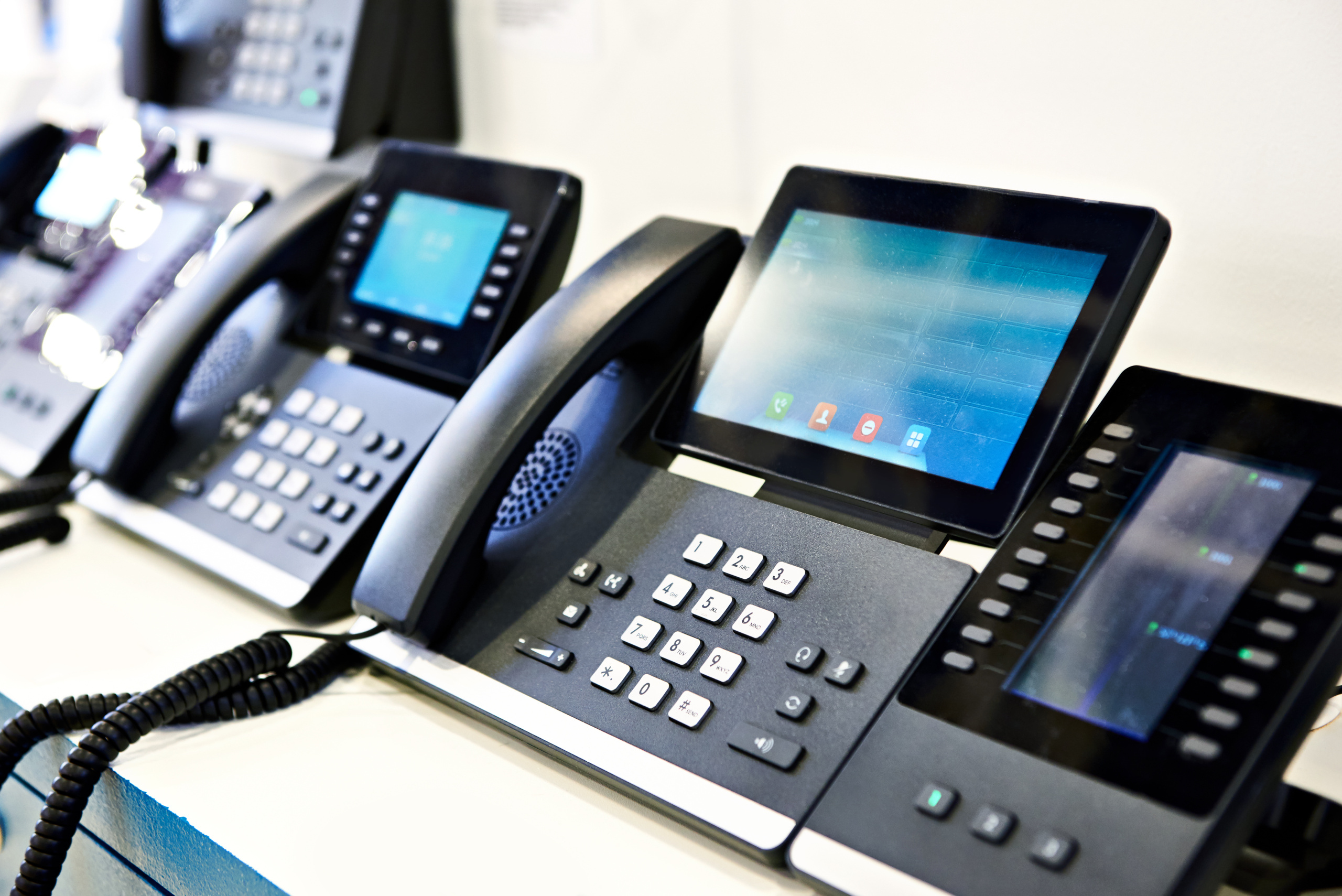 Office,Phones,At,The,Exhibition